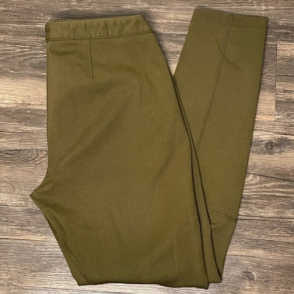 Athleta Olive Casual Pants Size 8 - Picture 1 of 11